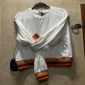 Trendy Crew neck sweat shirt